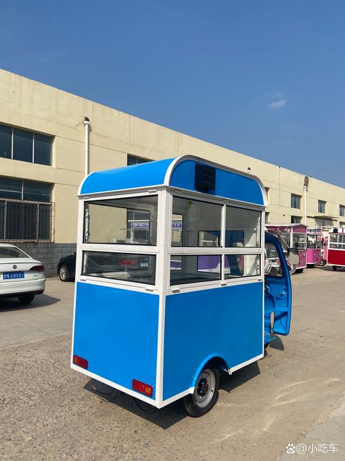 适合一个人出摊的三轮小吃车#网红移动餐车# #电动餐车小吃车美食车