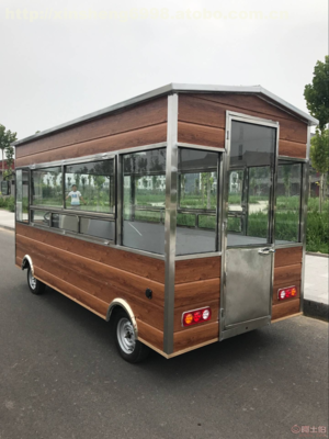 【石家庄小吃车爆米花车 休闲食品餐车多功能快餐车 电动展销车 流动广告车 移动快餐车厂家】 - 产品库 - 宁津县鑫盛餐车加工厂